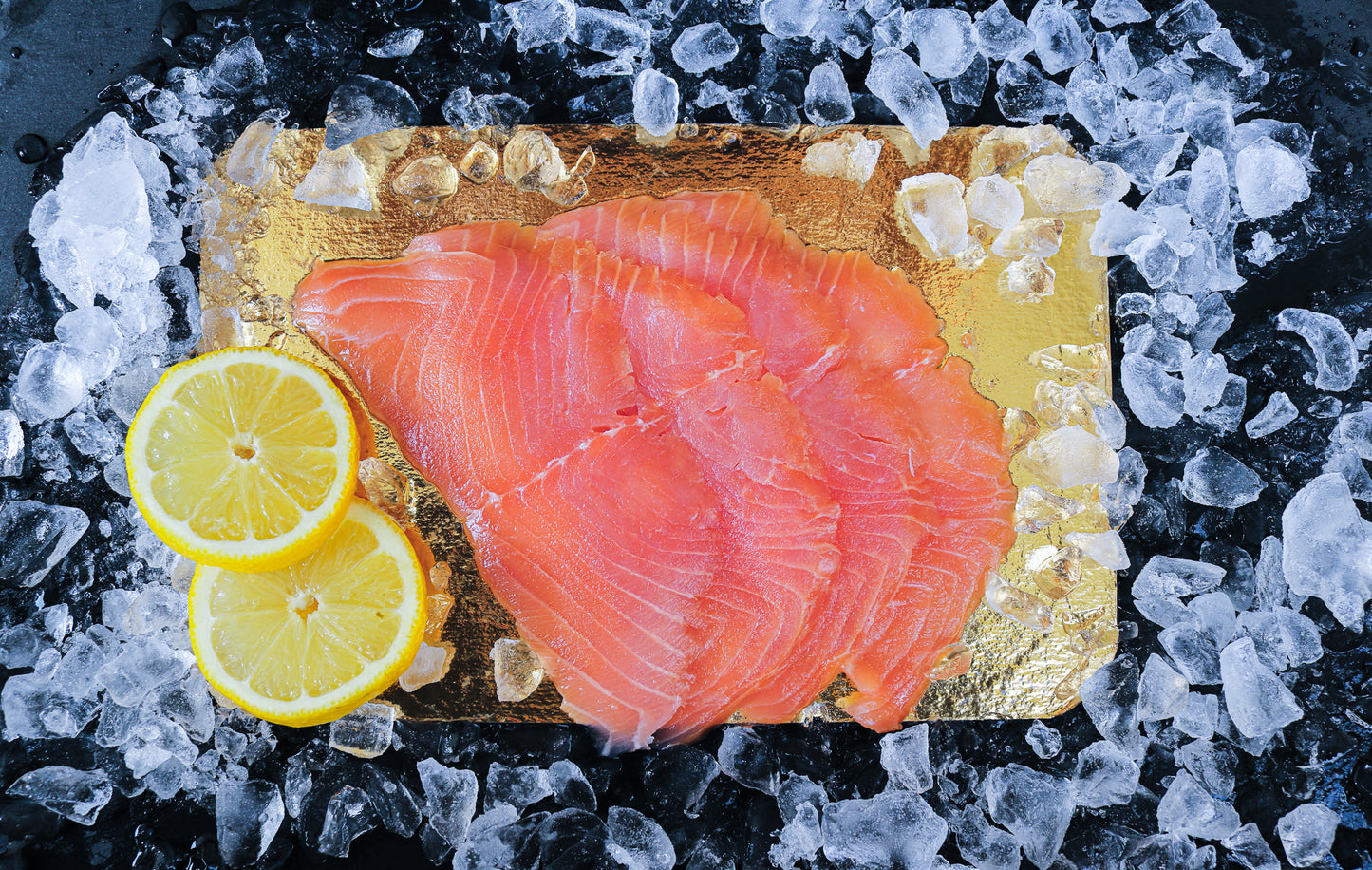 Tiefkühlfrisch - LandLachs-Räucherlachs - 100g, geschnitten