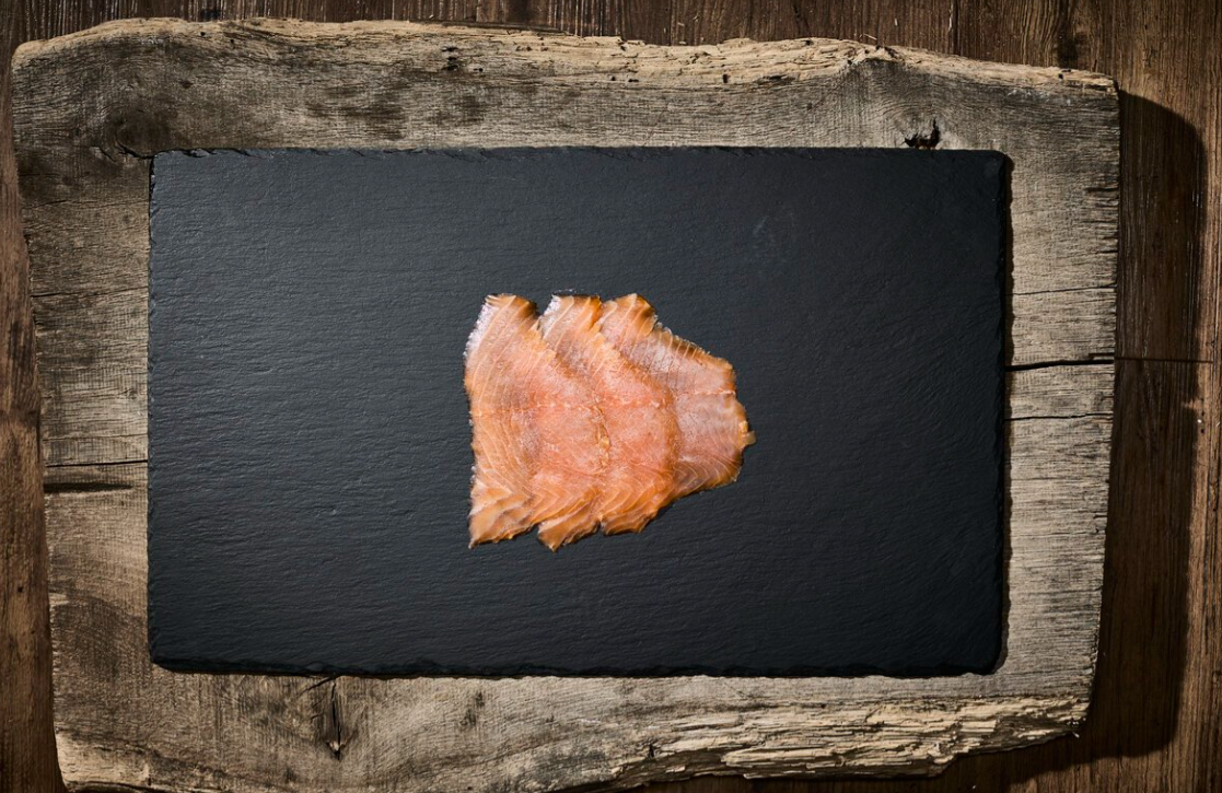 100g - Räucherlachs - geschnitten (TK)